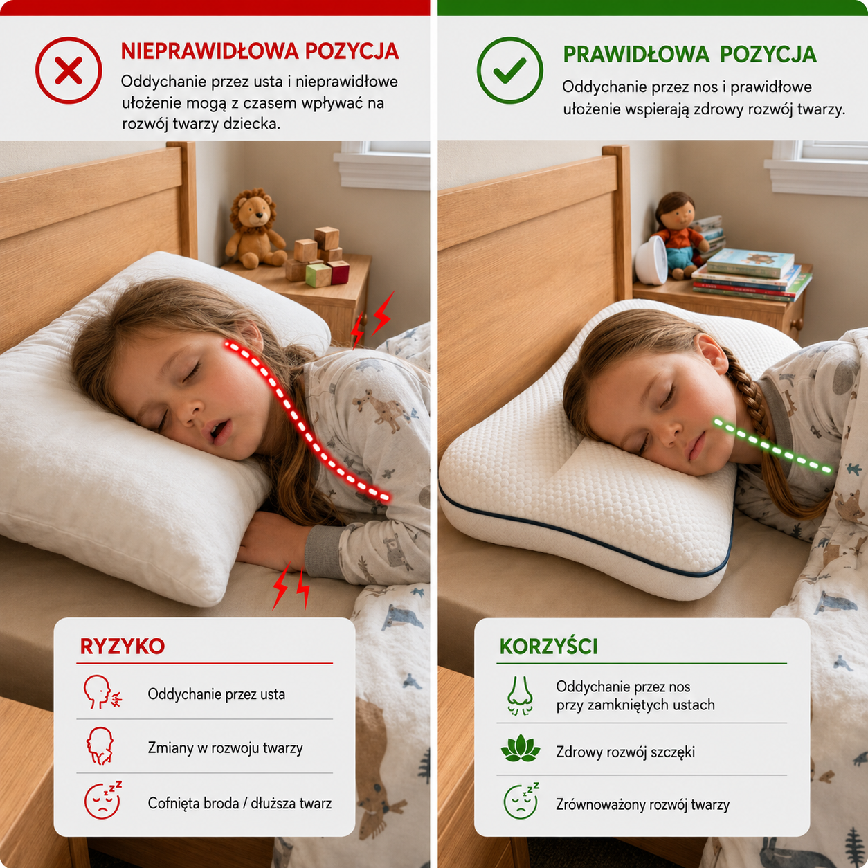 Restly™ - Poduszka Profilowana Dla Dzieci