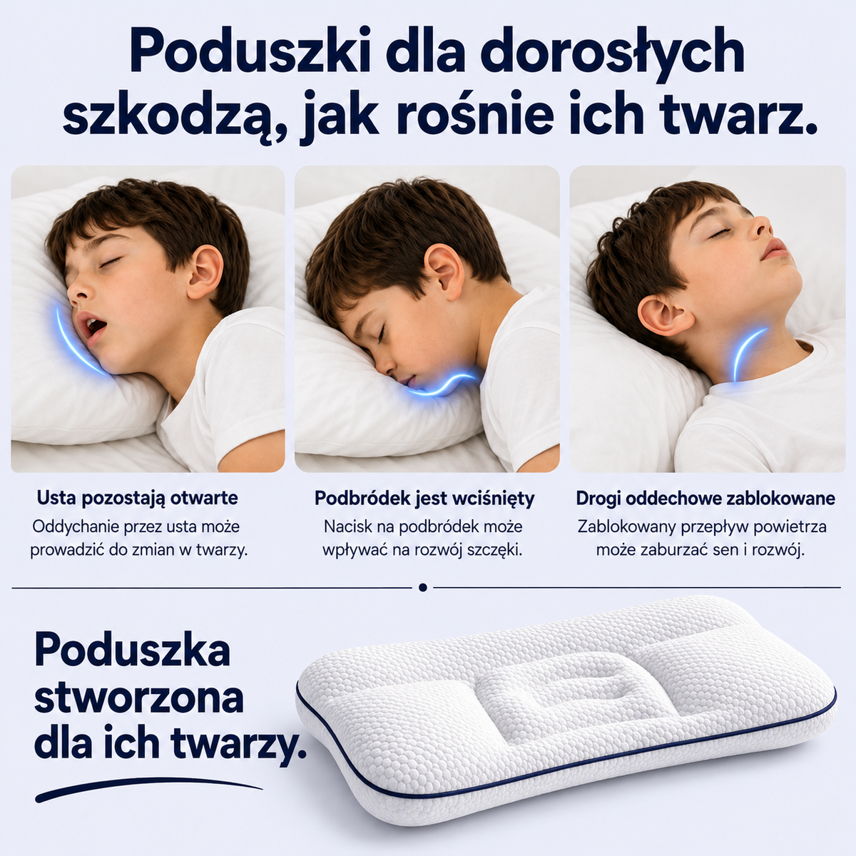 Restly™ - Poduszka Profilowana Dla Dzieci